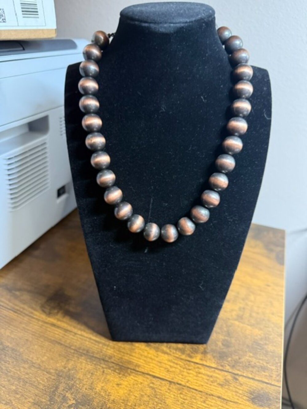 Faux Copper & Bronze Tone Necklace Lot